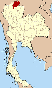 chiang rai dans le nord de Thailande